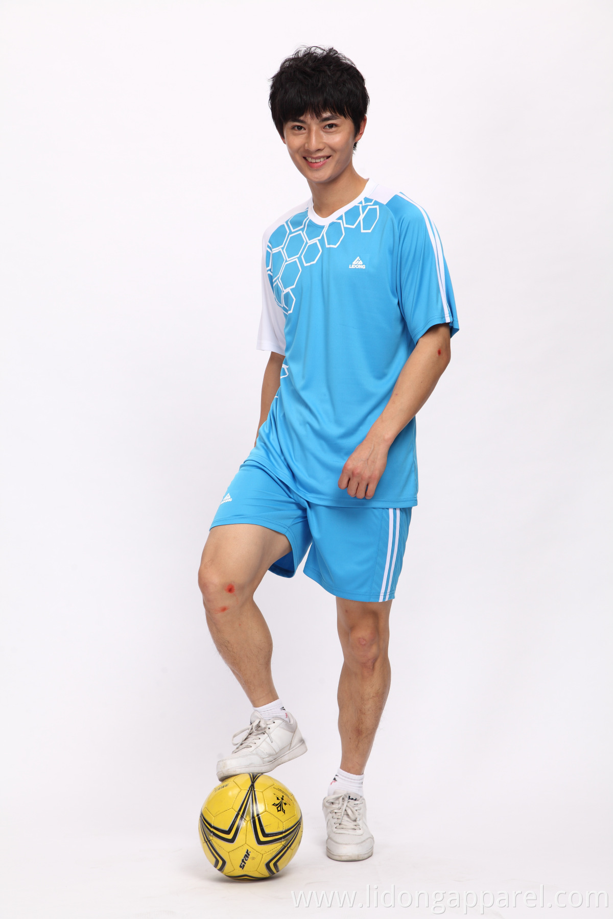 2021 China Maker Soccer Kid Uniform Sets France Football Team Shirt Jersey